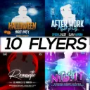 Club Flyer Templates Pack – STARTER
